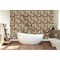 Ekena Millwork Heritage Boat Wood Mosaic Wall Tile, Natural Finish, 11 7/8"W x 11 7/8"H x 1/2"P WPW12X12HTMENA - alternate 2